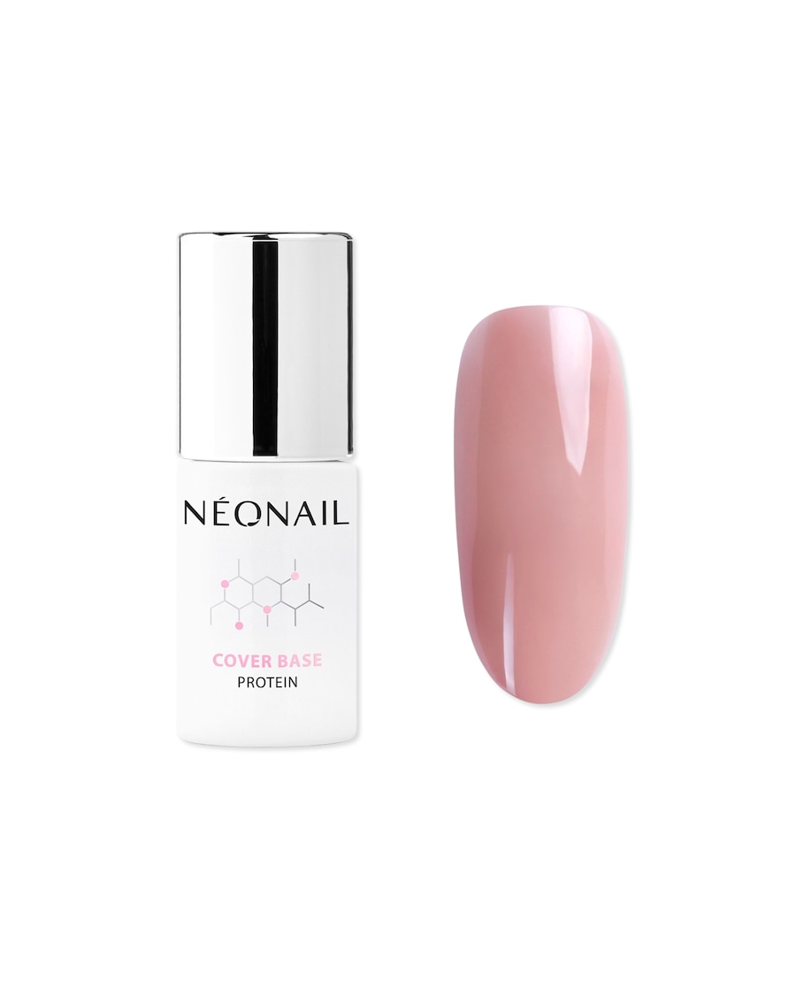 NEONAIL Cover Base Protein UV-Nagellack Natural 7.2 ml Rosegold