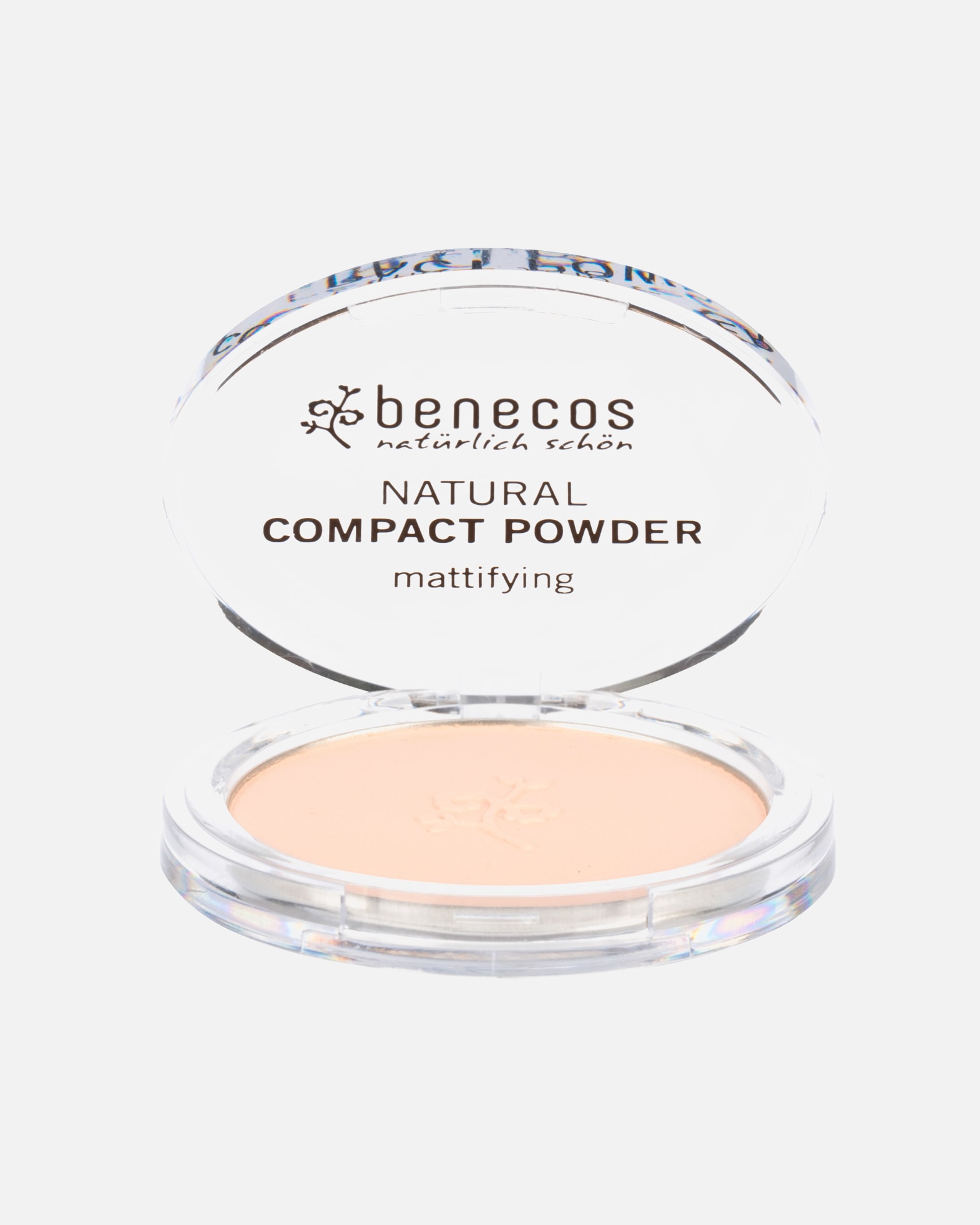 Puder für Unisex benecos Natural Compact Powder - Porcelain 9g Porcelain