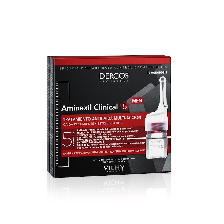 Vichy Dercos Aminexil Clinical 5 Men Haarkur für Männer 6 ml Herren