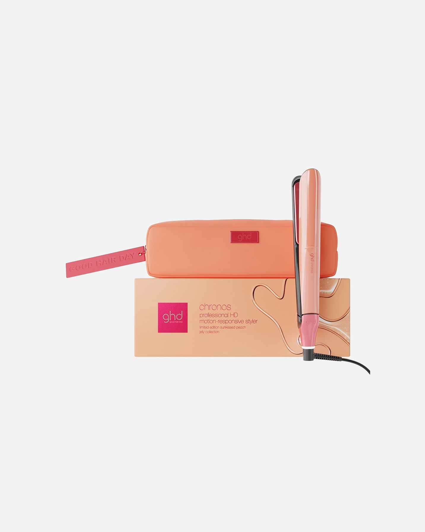Glätteisen für Unisex ghd Jelly chronos™ Styler Sunkissed Peach 1 Stück