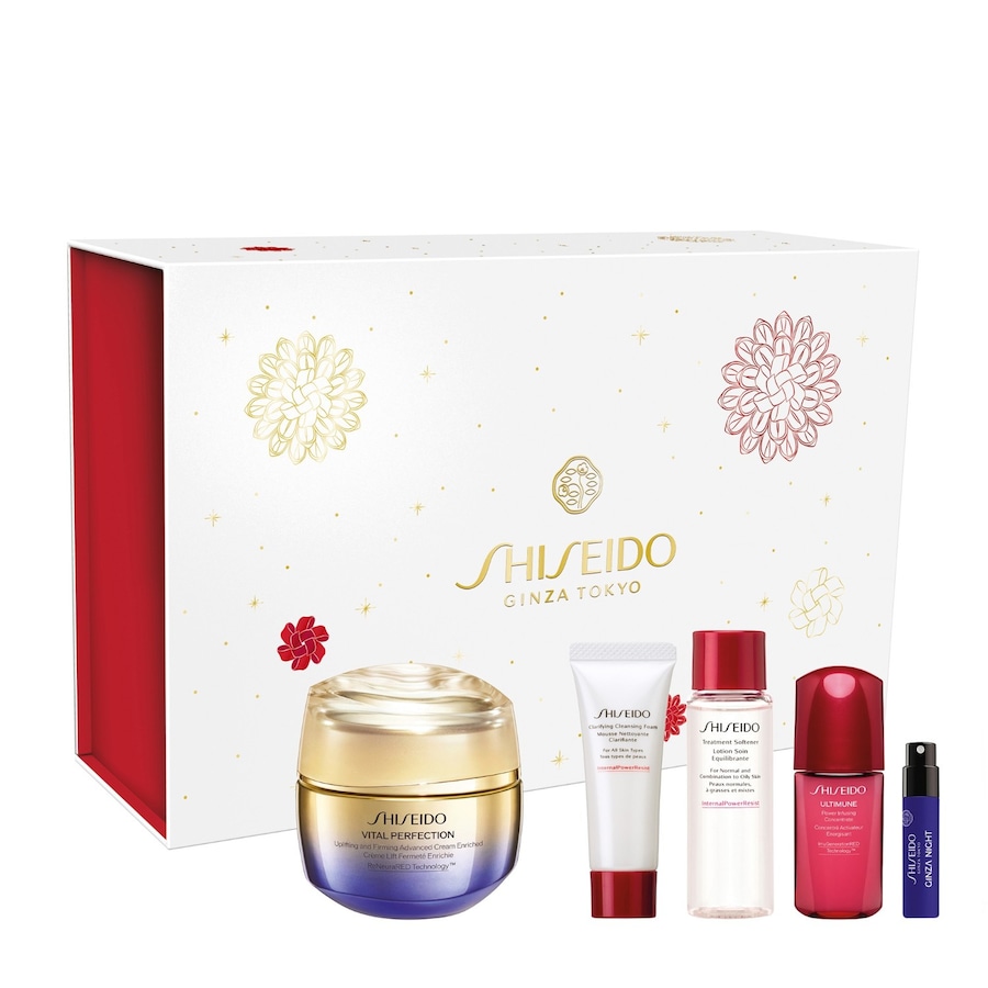 Shiseido VITAL PERFECTION ADVANCED ENRICHED HOLIDAY KIT Gesichtspflegeset Damen