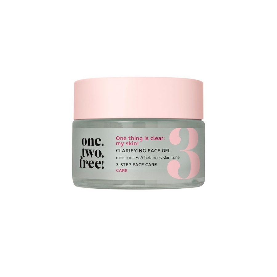 one.two.free! Step 3: Pflege Clarifying Gesichtsgel 50 ml