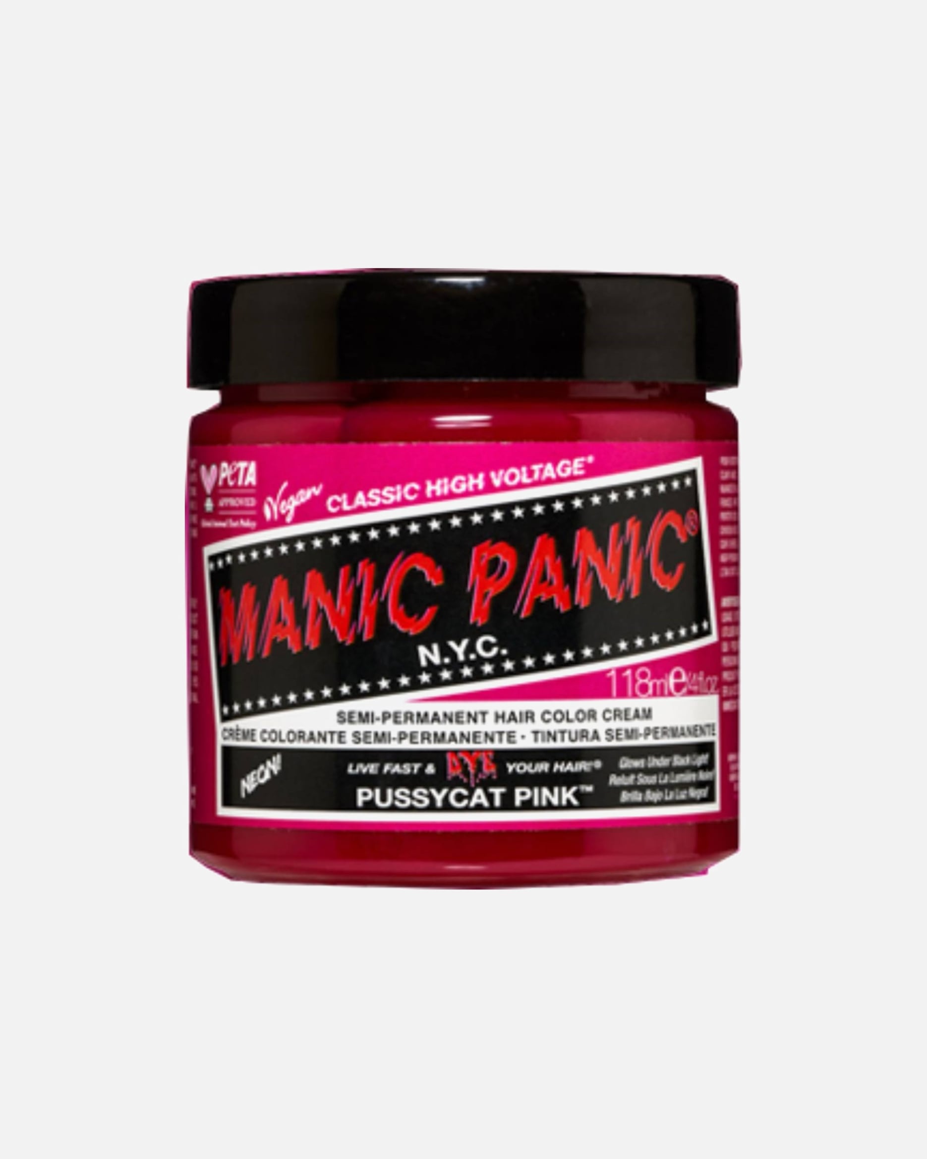 Haartönung für Unisex Manic Panic High Voltage Classic Pussycat Pink 118 ml