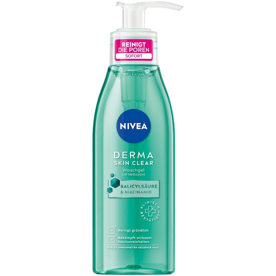 NIVEA Derma Skin Clear Waschgel Reinigungsgel 150 ml