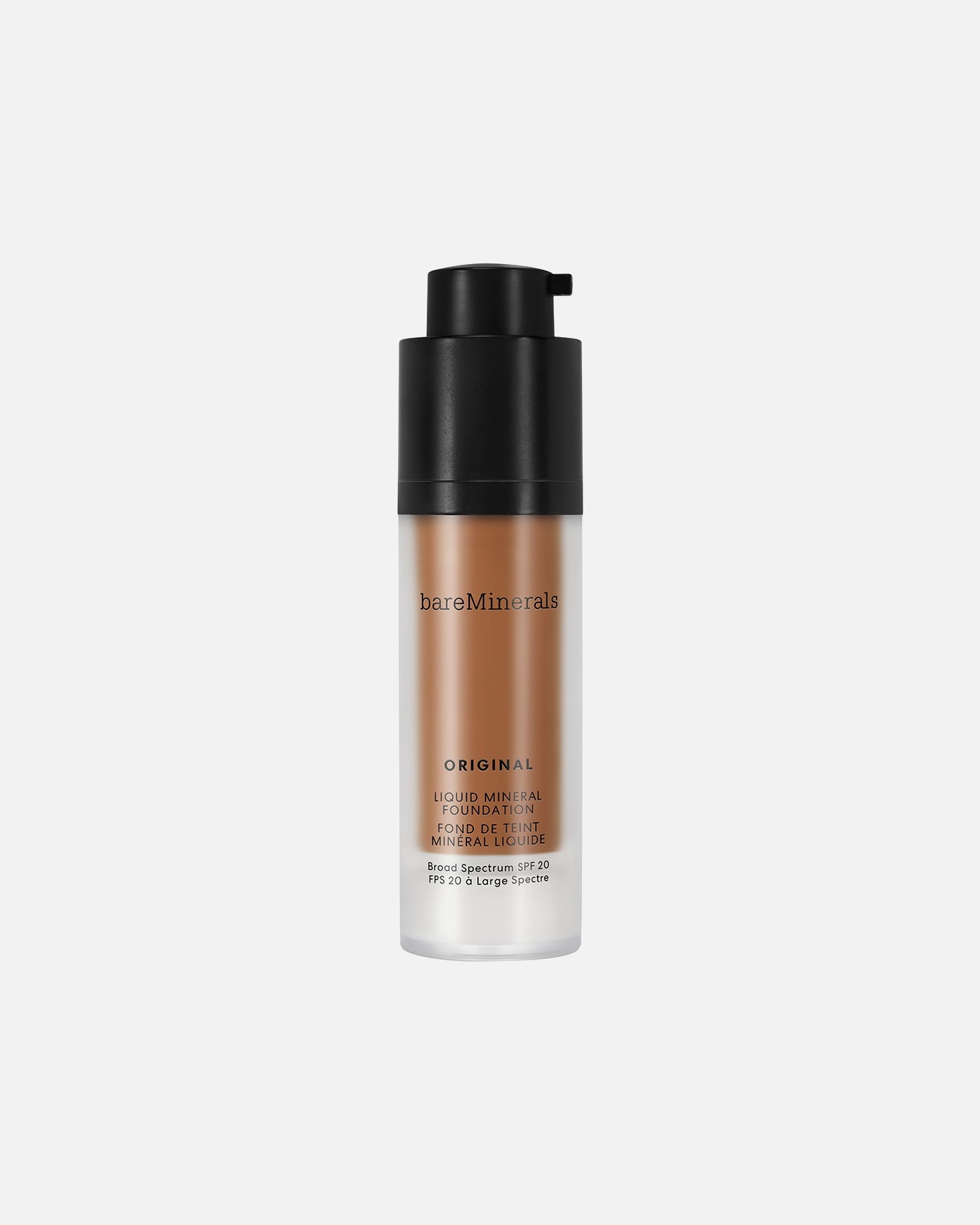 Foundation für Unisex bareMinerals Original Liquid Mineral SPF 20 25 - GOLDEN DARK