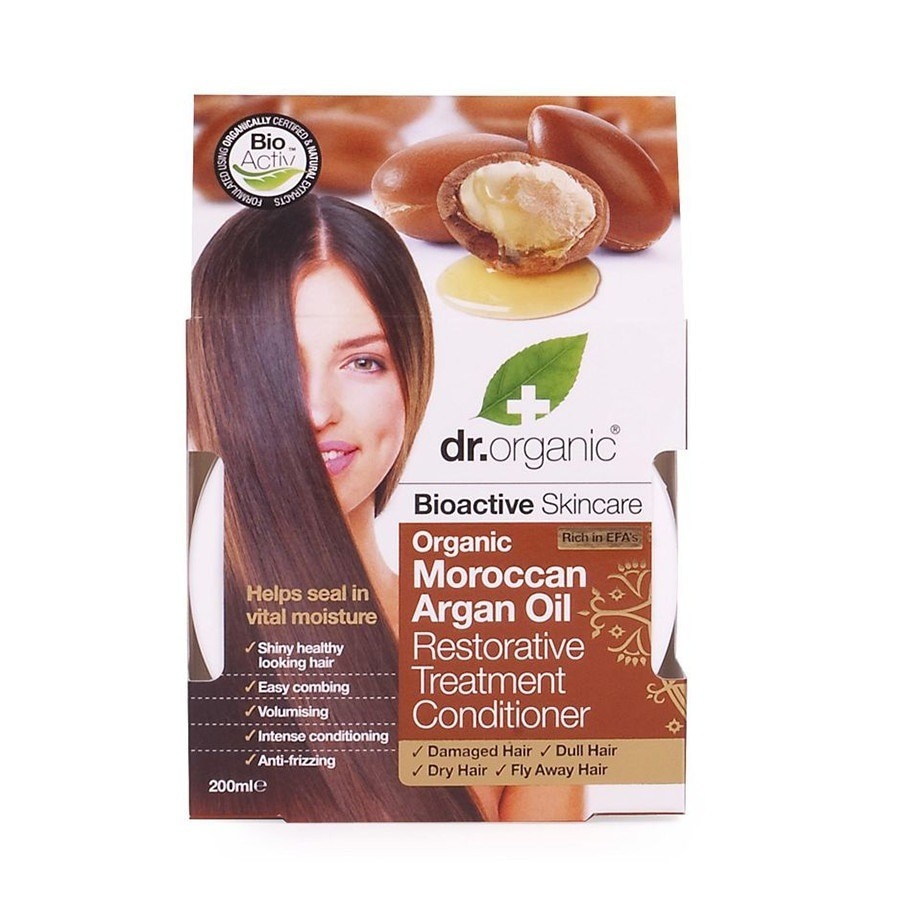 Dr. Organic Moroccan Argan Oil Aufbaupflege-Spülung 200 ml Damen