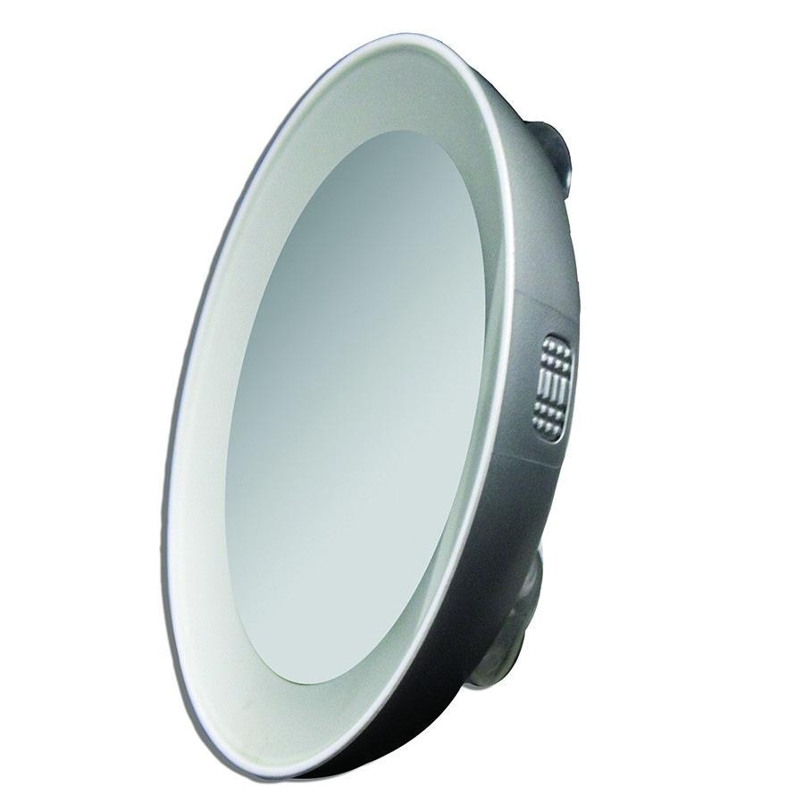 Tweezerman LED 15X Mini Mirror - Silver Kosmetikspiegel