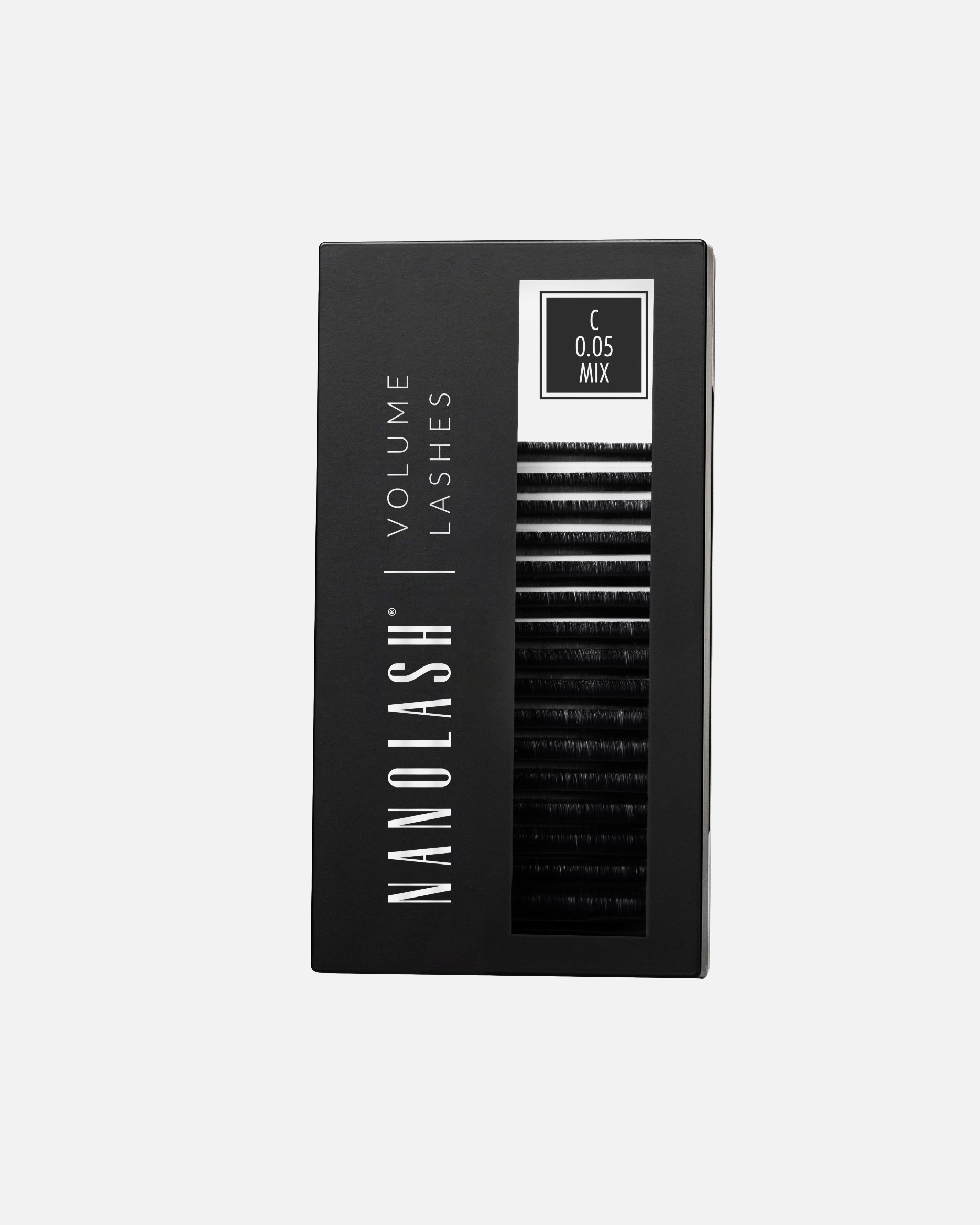 Künstliche Wimpern für Unisex Nanolash Wimpern für Wimpernverlängerung 0.05 C 6-13mm