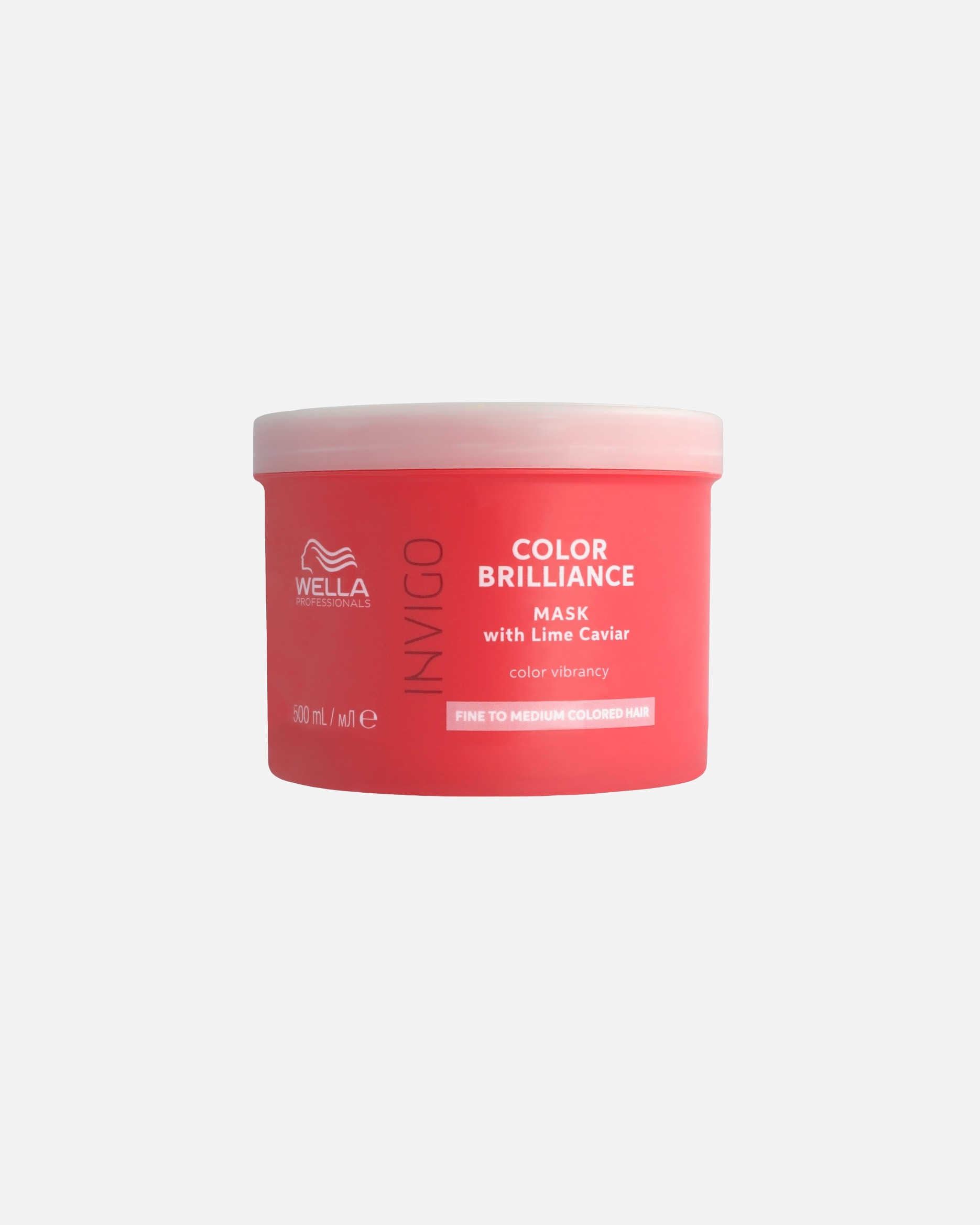 Haarmaske für Unisex Wella Professionals INVIGO Color Brilliance with Lime Caviar - Fine to Medium Coloured Hair 500 ml