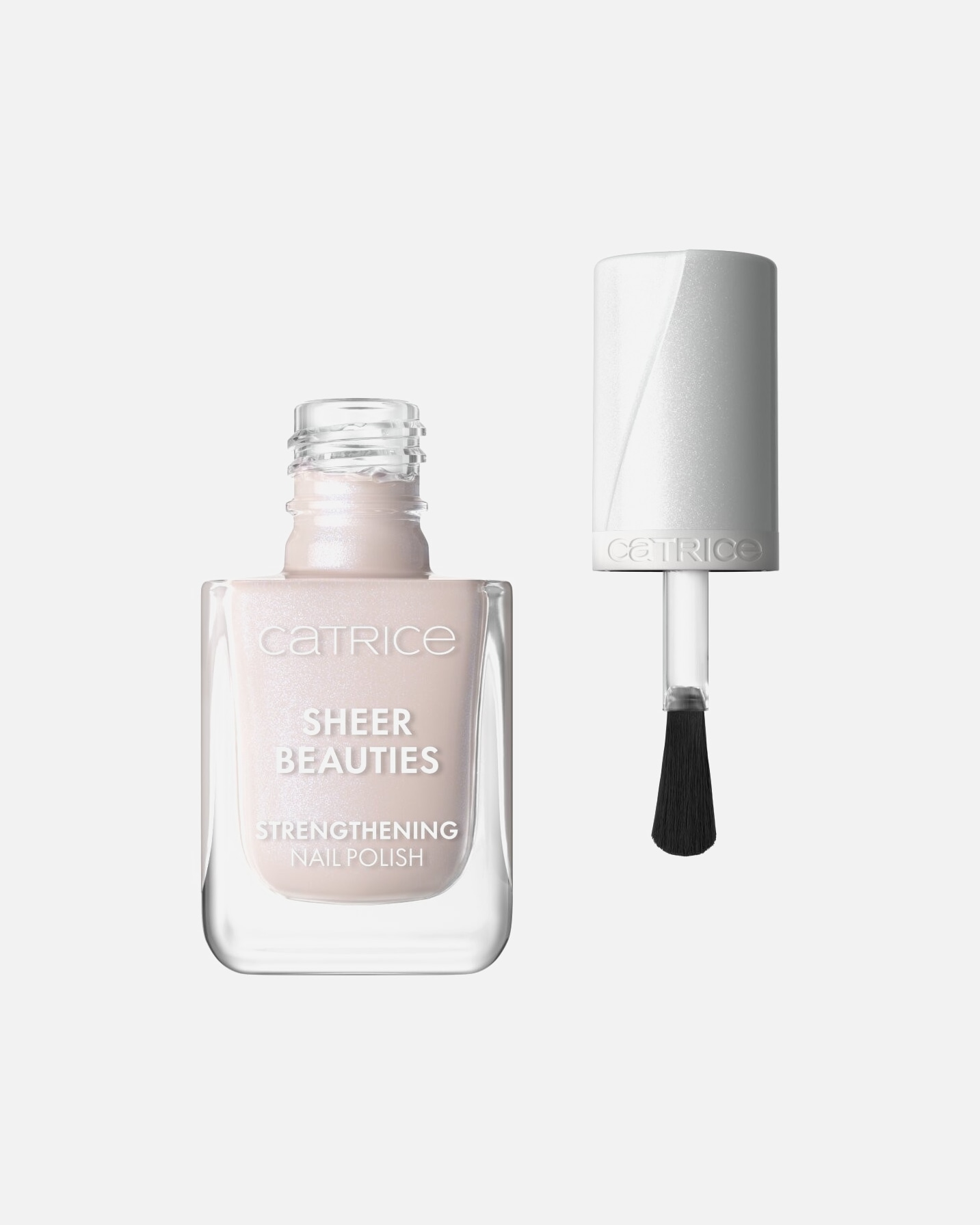 Nagellack für Unisex Catrice Default Brand Line Sheer Beauties Strengthening Nail Polish 020 - ROSES ARE ROSY