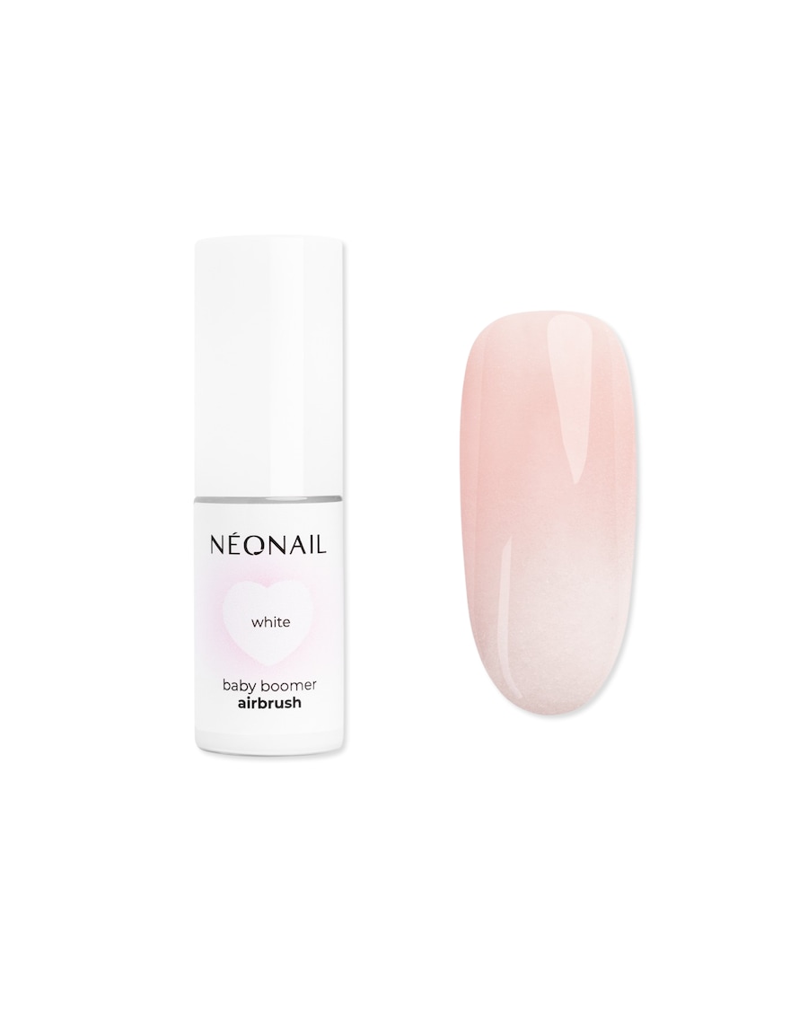 NEONAIL Baby Bloomer Airbrush UV-Nagellack WHITE 5 g Nude