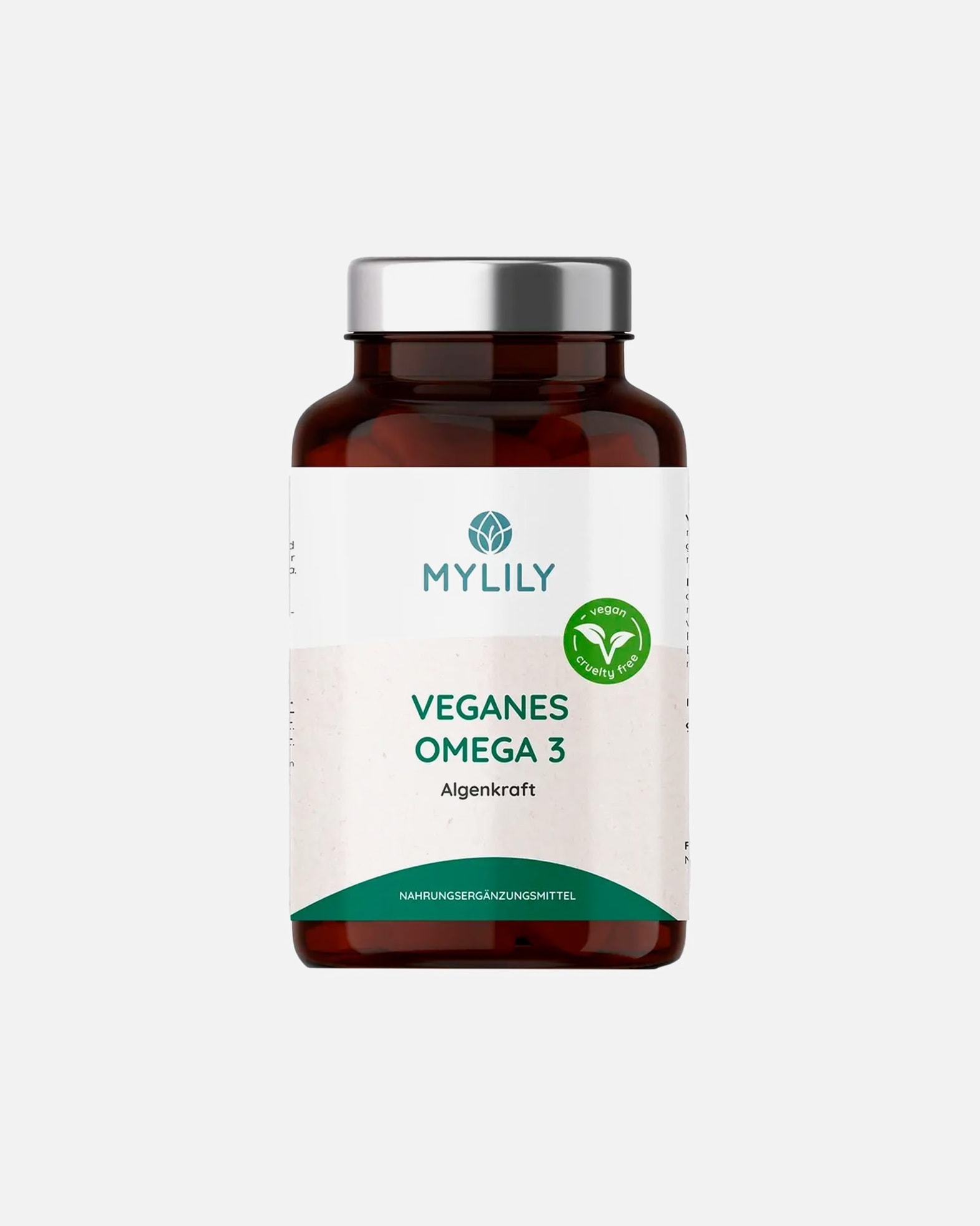 Nahrungsergänzungsmittel für Unisex MYLILY Algenkraft - Veganes Omega 3 1 Stk.