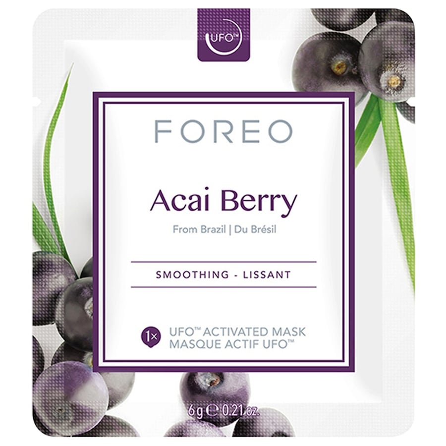 FOREO Skincare Ufo Mask Acai Berry - Maskenpads Für Tools Anti-Aging Maske ACAI BERRY