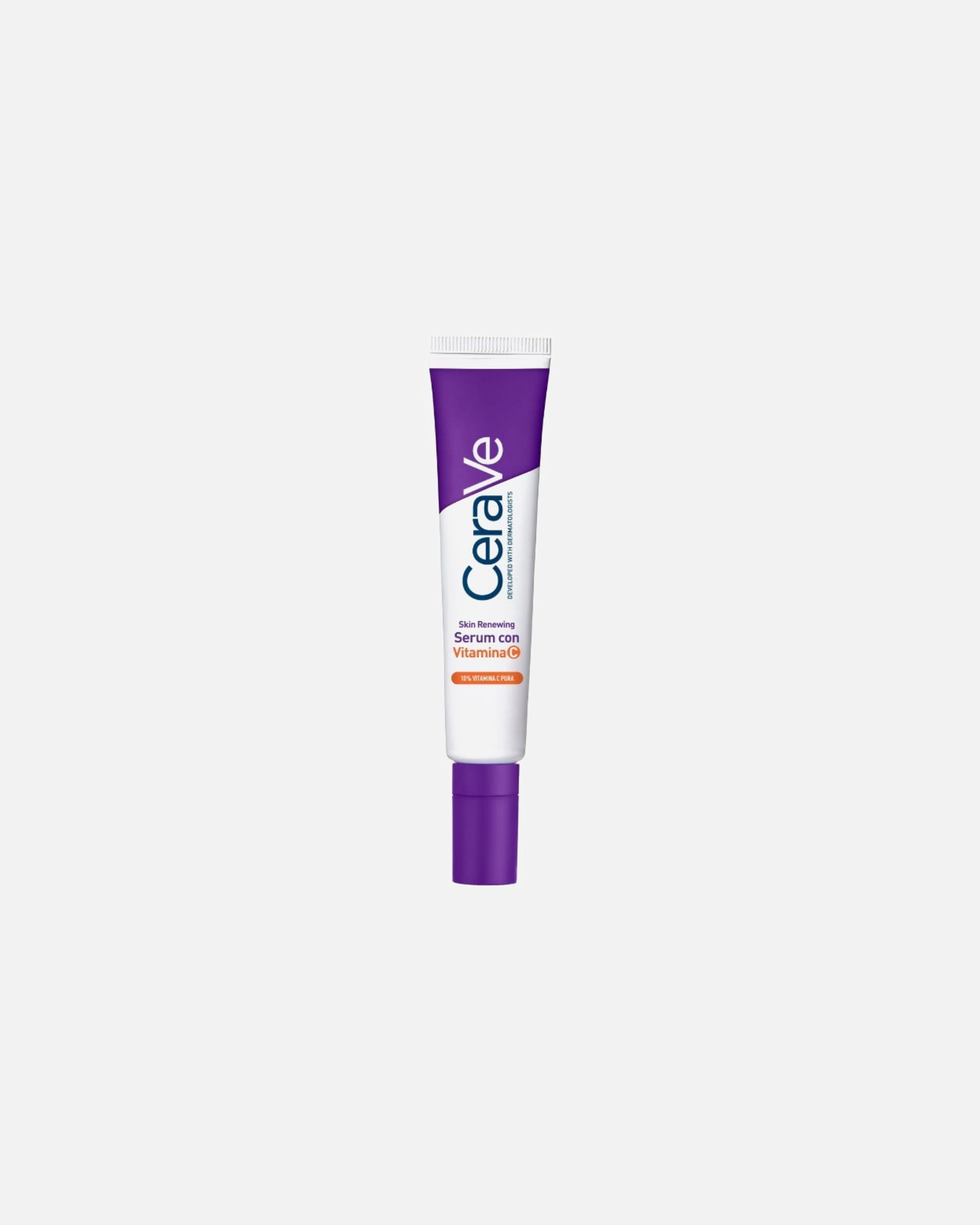 Vitamin C Serum für Unisex CeraVe Hauterneuerndes Vitamin-C-Serum mit 10 % reinem Vitamin C, 3 essenziellen Ceramiden, Hyaluronsäure und Vitamin B5, gegen erste Alterserscheinungen 30 ml