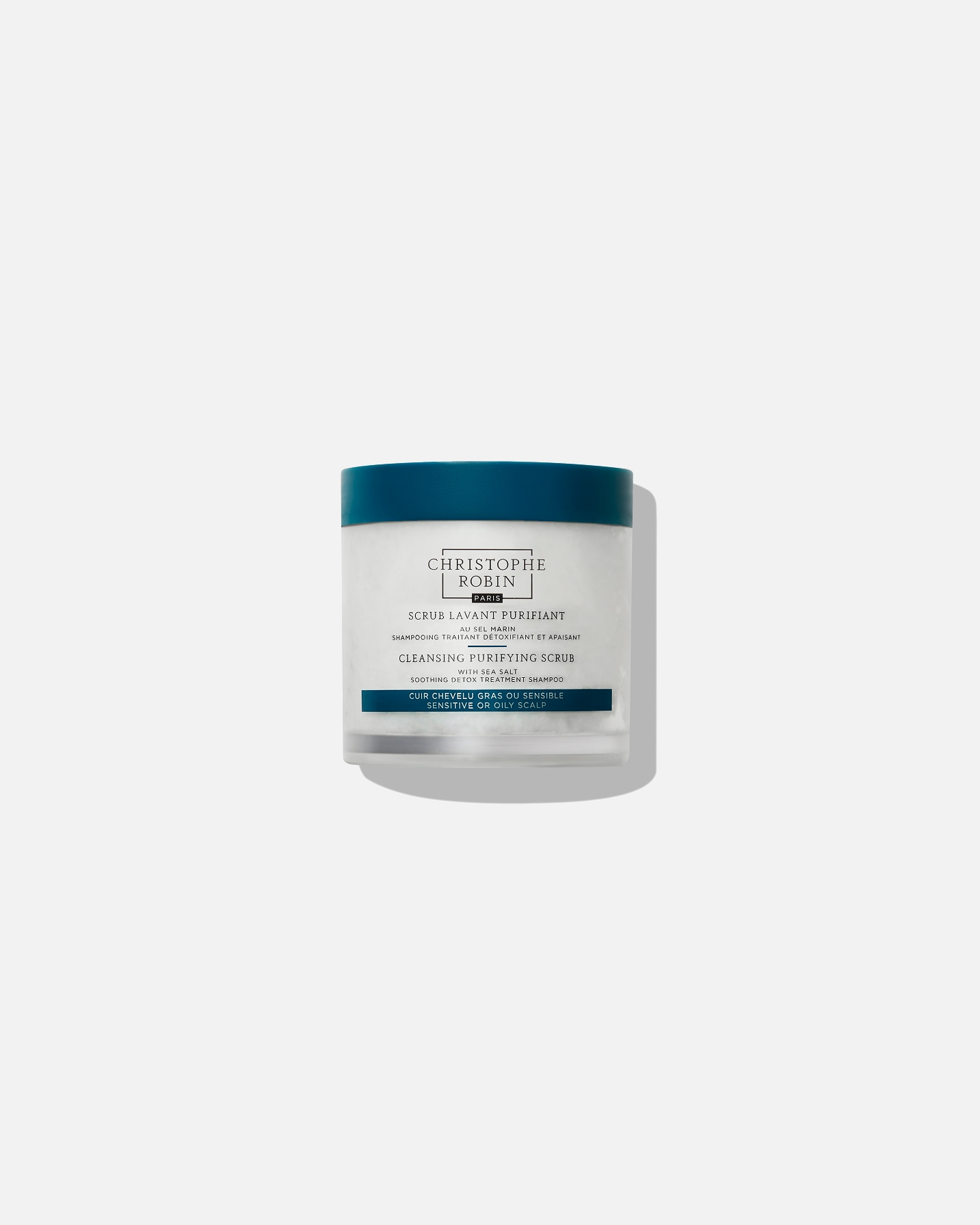 Shampoo für Unisex Christophe Robin Cleansing Purifying Scrub With Sea Salt 250 ml