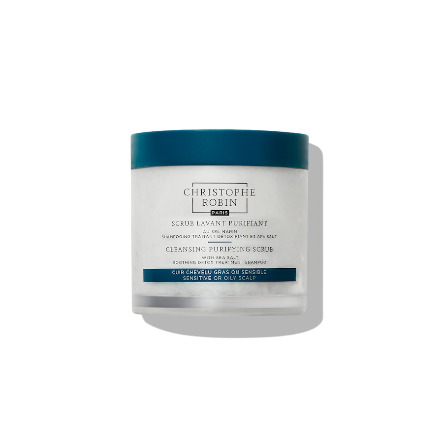 Christophe Robin Cleansing Purifying Scrub With Sea Salt Shampoo 250 ml