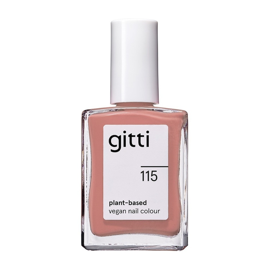 gitti no. 115 Nagellack - CORAL SAND 15 ml Hellbraun