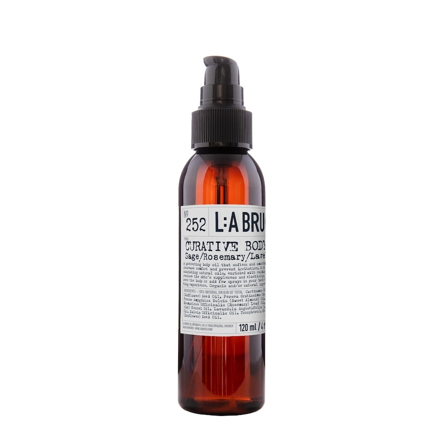L:A BRUKET Sage Rosemary Lavender No. 252 Körperöl 190 ml
