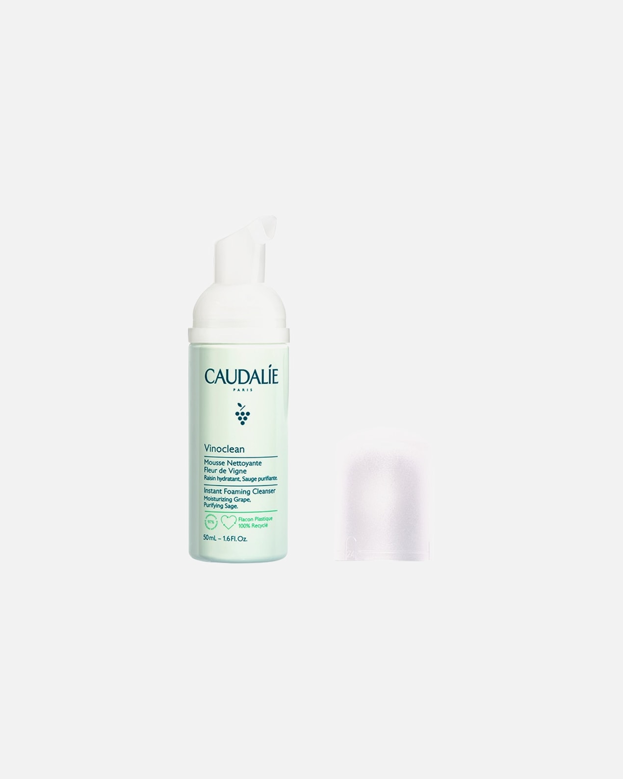 Gesichtsreinigungsschaum für Unisex Caudalie Vinoclean Reinigungsschaum 50 ml