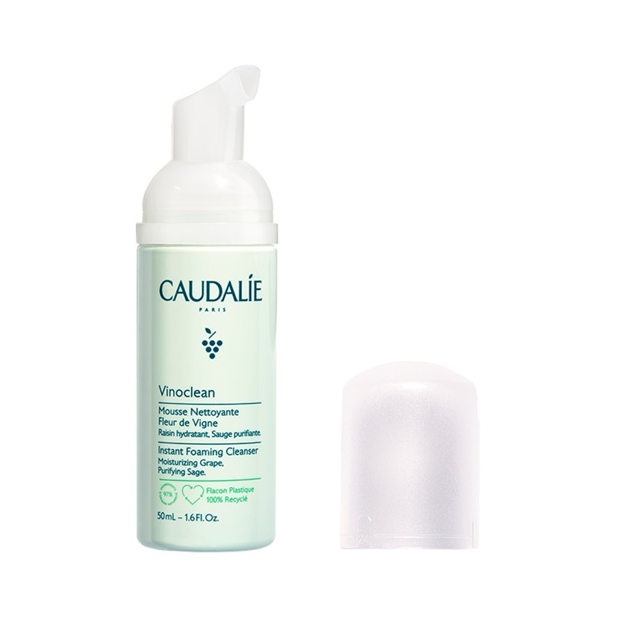 Caudalie Vinoclean Instant Foaming Cleanser Gesichtsreinigungsschaum 50 ml