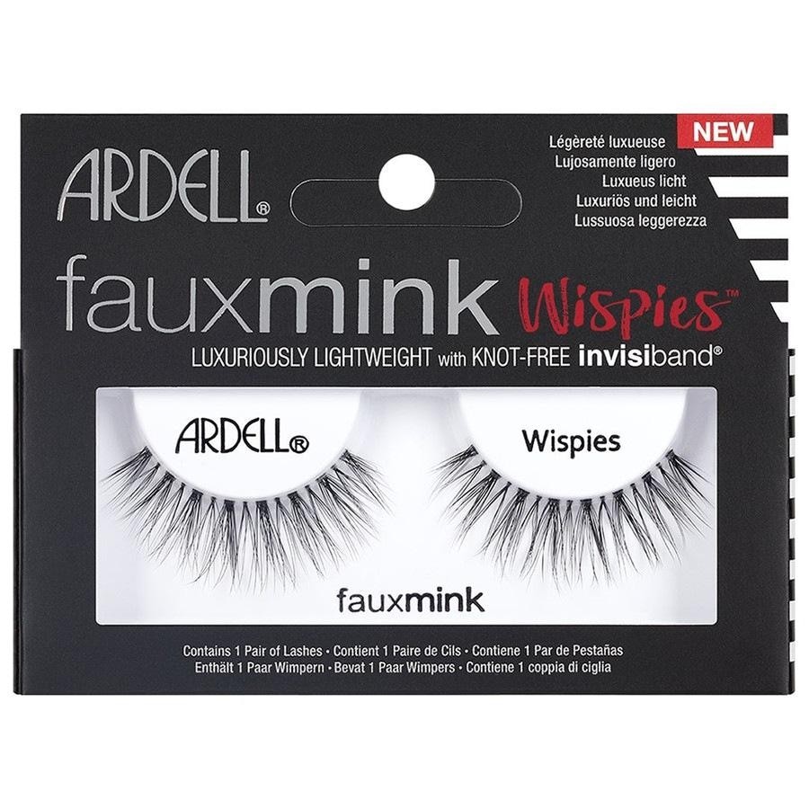 Ardell Wispies Faux Mink Black Künstliche Wimpern