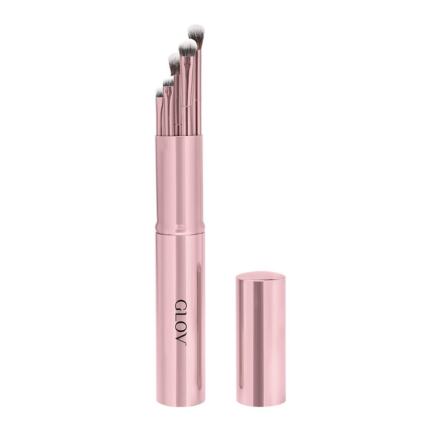 GLOV Eye Makeup Brushes Pinselset pink
