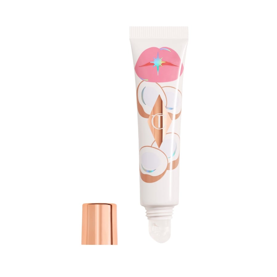 Charlotte Tilbury Unreal Lips Healthy Glow Nectar Lippenöl COCONUT WATER 14 ml Weiss