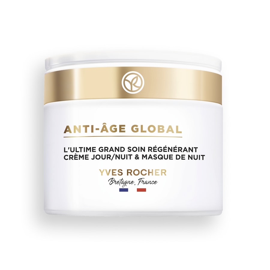 Yves Rocher Anti-Age Global Regenerierende Ultra-Intensivpflege Tag/Nacht & Nachtmaske Gesichtscreme 75 ml Damen