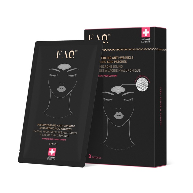 FAQ Swiss FAQ™ Microneedling Anti-Wrinkle Hyaluronic Acid Patches For Forehead (3pcs)