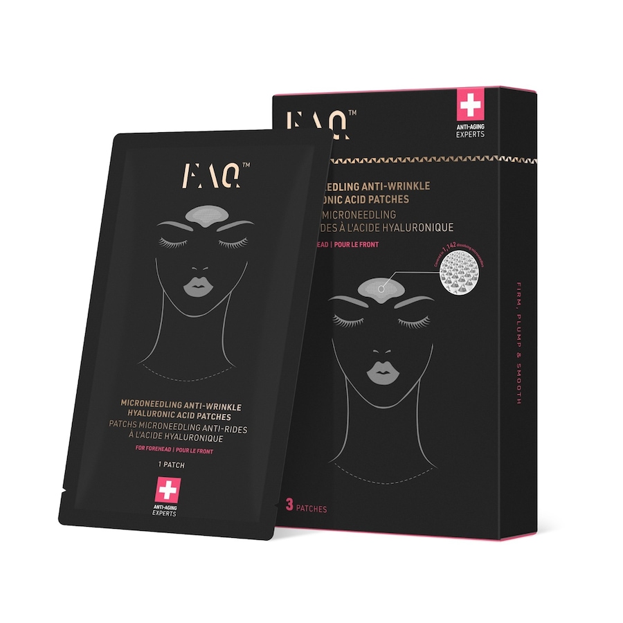 FAQ Swiss FAQ Microneedling Anti-Wrinkle Hyaluronic Acid Patches For Forehead (3pcs) Anti-Aging Maske