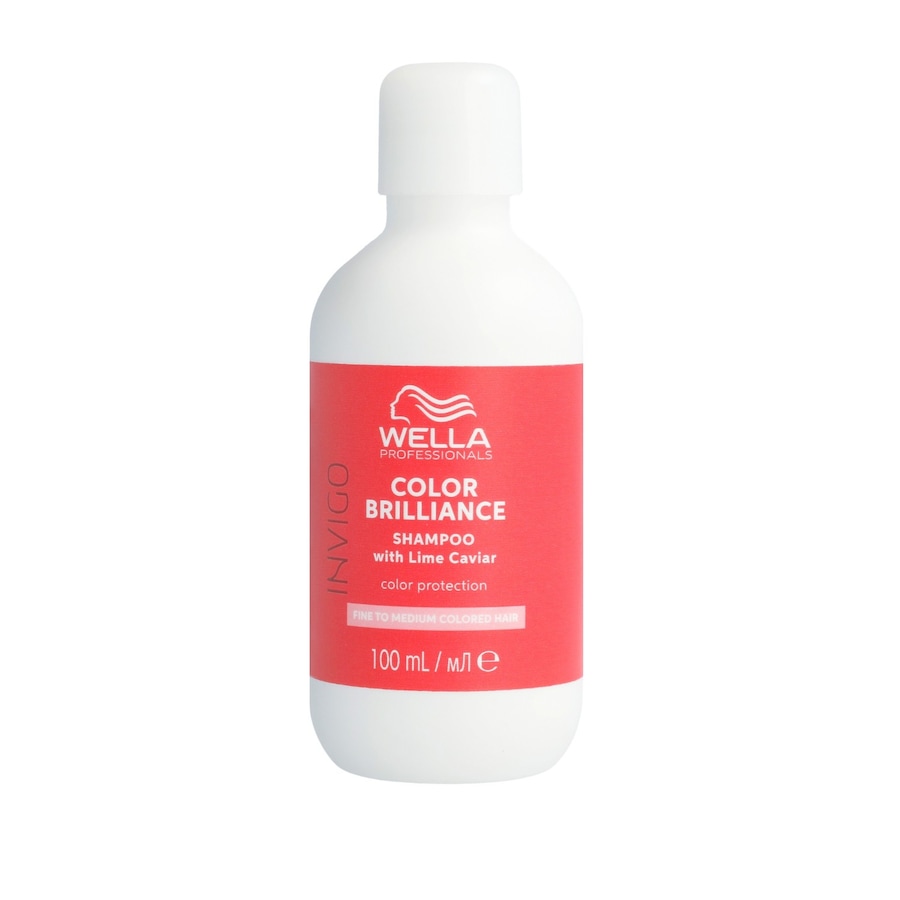Wella Professionals INVIGO Color Brilliance with Lime Caviar - Fine to Medium Coloured Hair Shampoo 100 ml