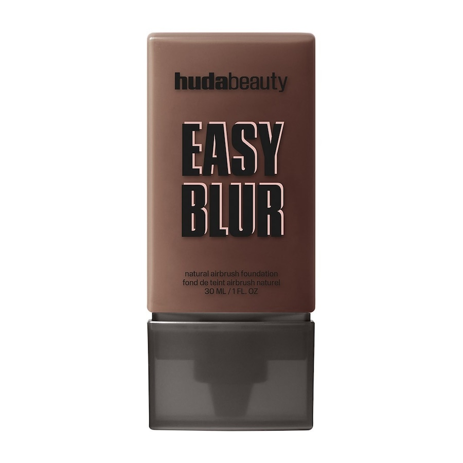 HUDA BEAUTY Easy Blur Natural Airbrush Foundation 595 NEUTRAL - Molten Cocoa 30 ml Schwarz
