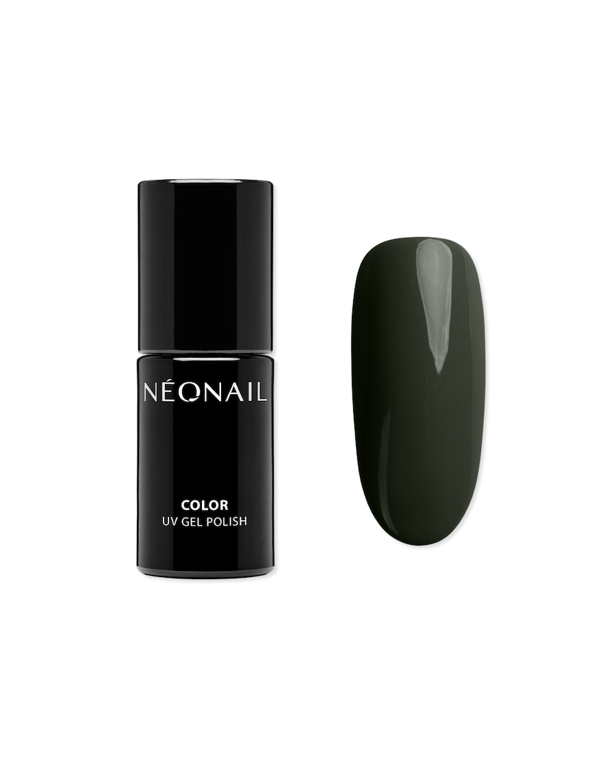 NEONAIL Color Nagellack BOTTLE GREEN 7.2 ml Schwarz