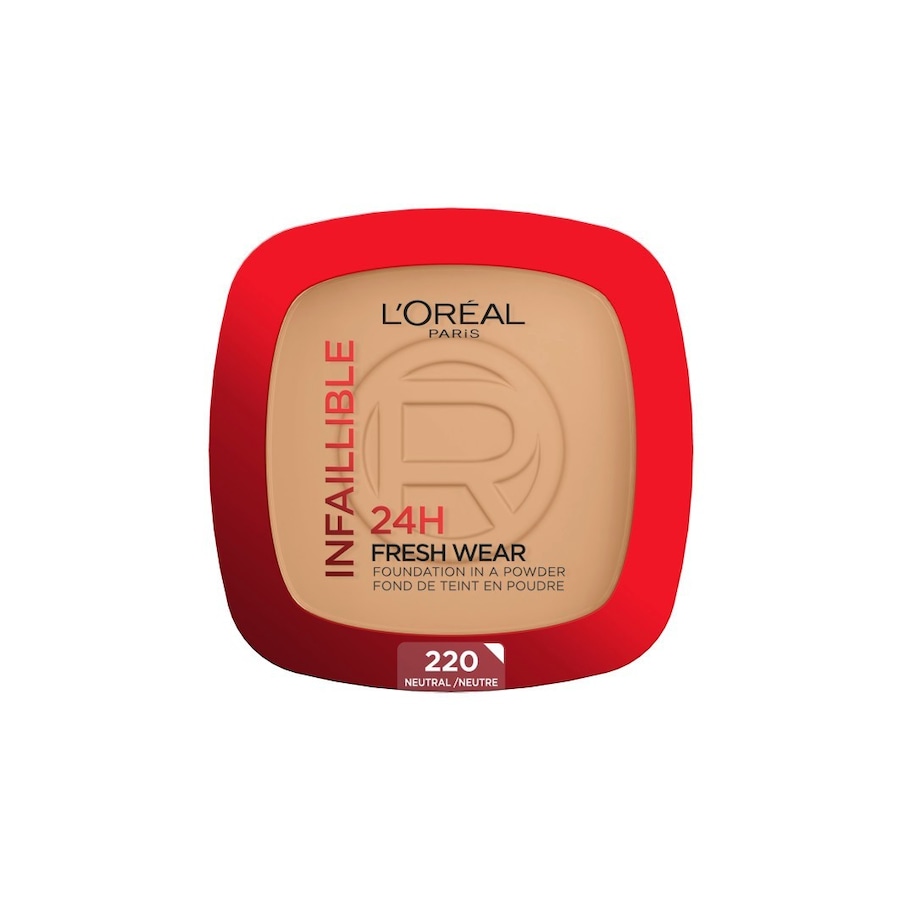 L’Oréal Paris Infaillible 24H Fresh Wear Make-Up-Puder Foundation 220 - SAND 9 g Hellbraun