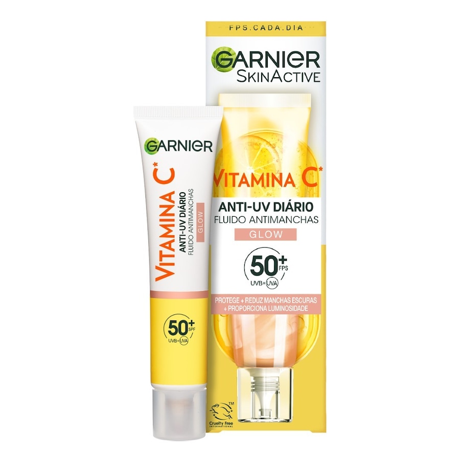 Garnier Skin Active Vitamin C Glow SPF 50+ Sonnencreme 40 ml