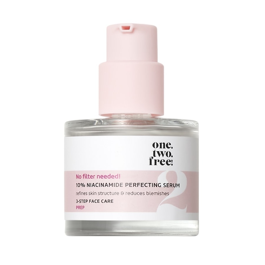 one.two.free! Step 2: Vorbereitung 10% Niacinamide Perfecting Serum Feuchtigkeitsserum 30 ml