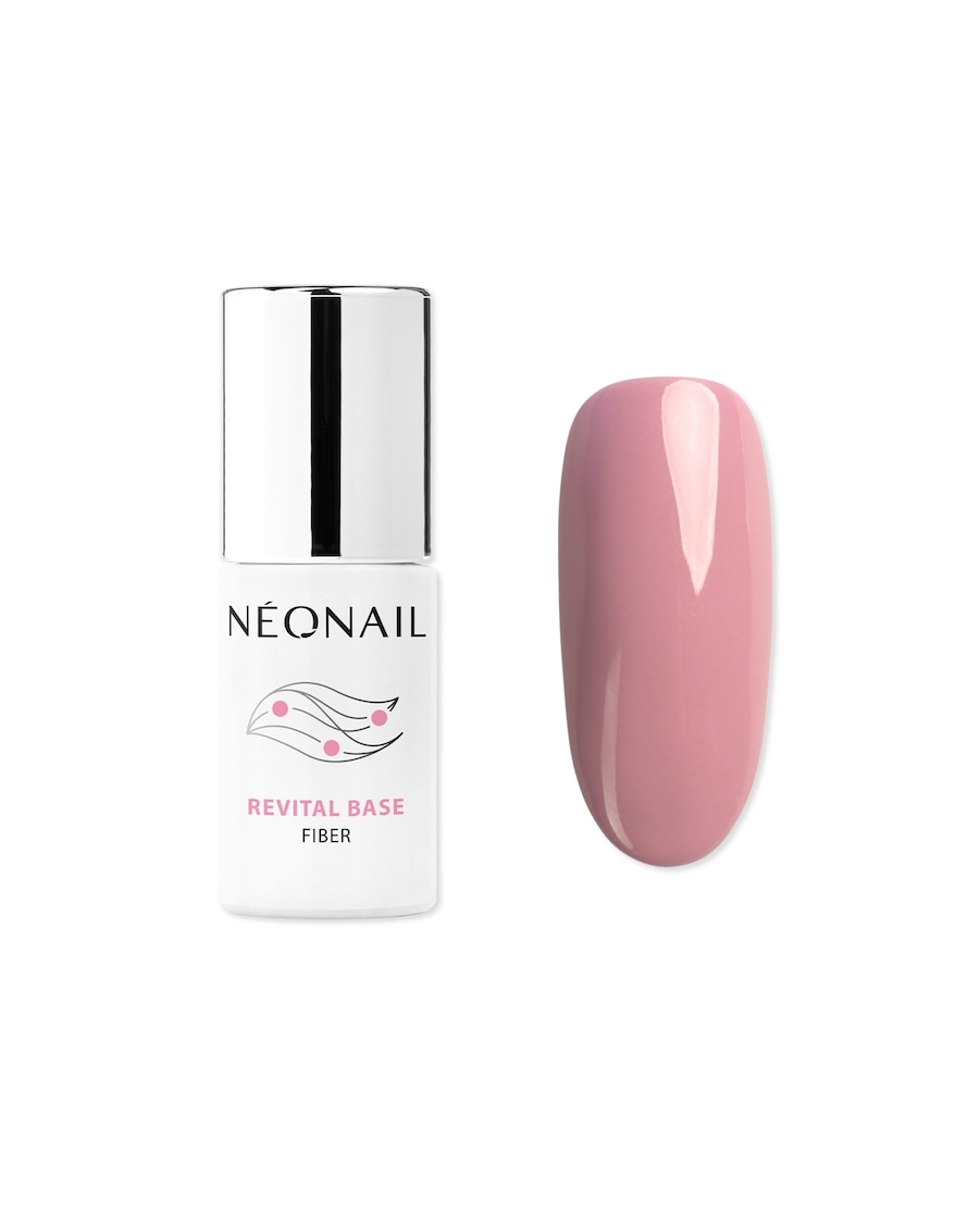 NEONAIL BASE FIBER UV-Nagellack Warm Cover 7.2 ml Rosegold