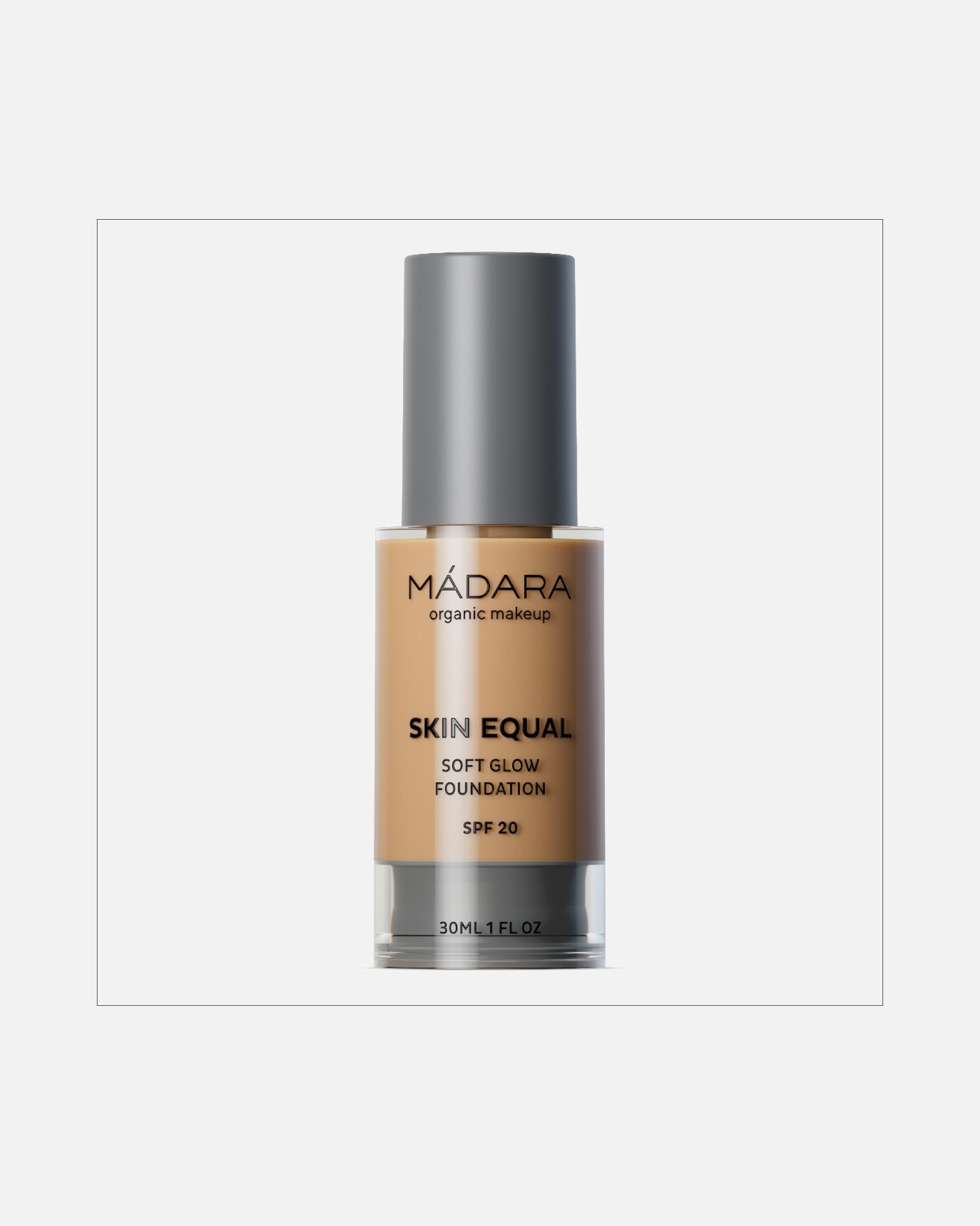 Foundation für Unisex MÁDARA Make Up Skin Equal Grundierung Für Ein Sanftes Strahlen Spf 15 50 - GOLDEN SAND