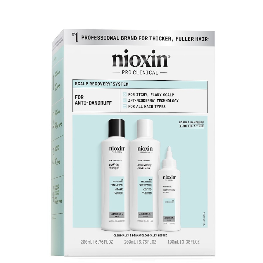 Nioxin NIOXIN NEW SCALP RECOVERY ZESTAW 200+200+100 ML Haarpflegeset