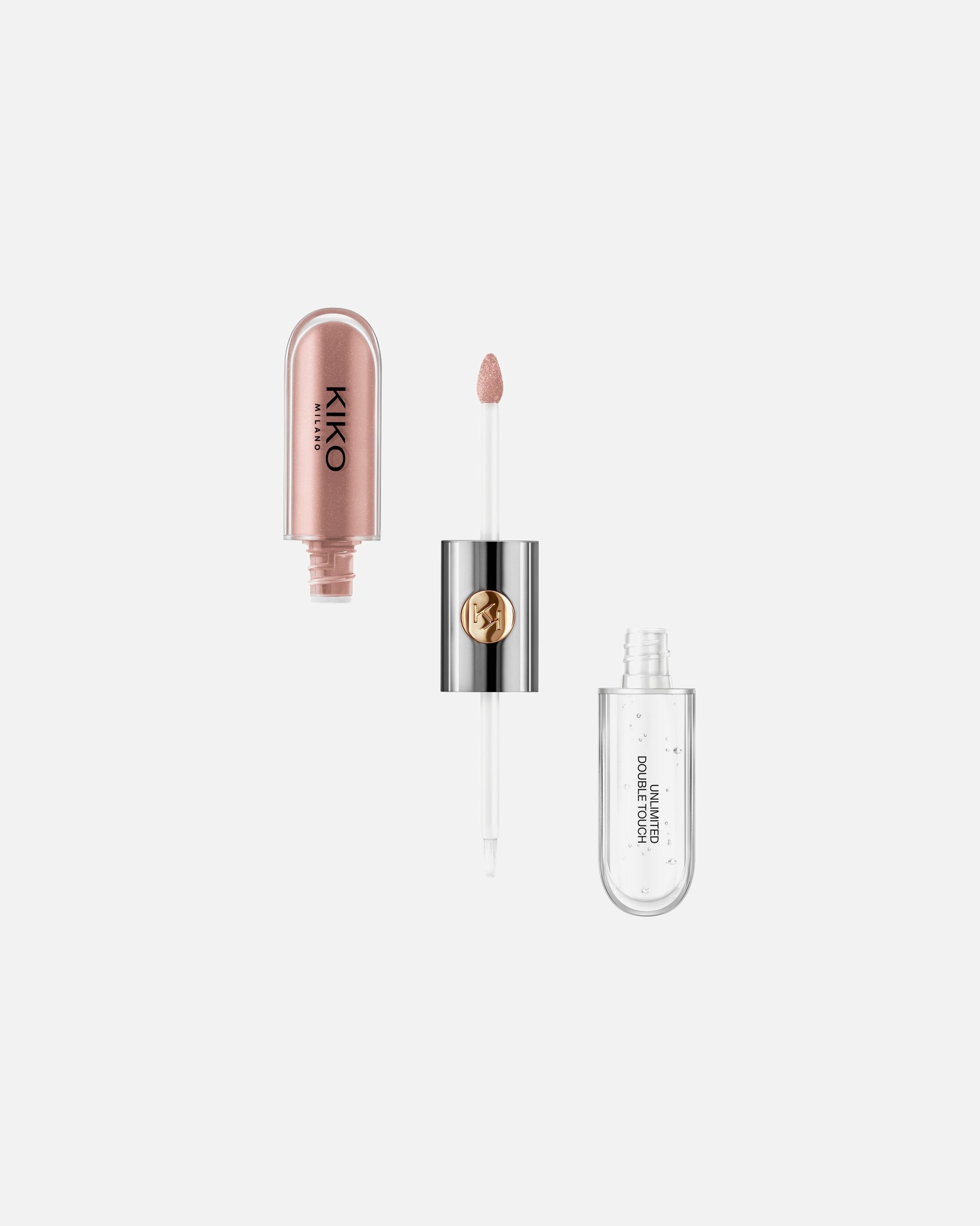Lipgloss für Weiblich KIKO Milano Default Brand Line Unlimited Double Touch 130 - ANTIQUE BRASS