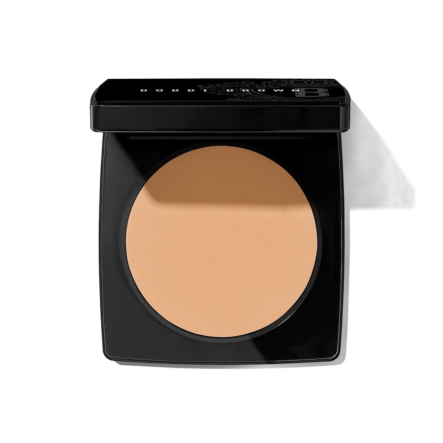 Bobbi Brown Sheer Finish Pressed Powder Puder WARM NATURAL 9 g Hellbraun