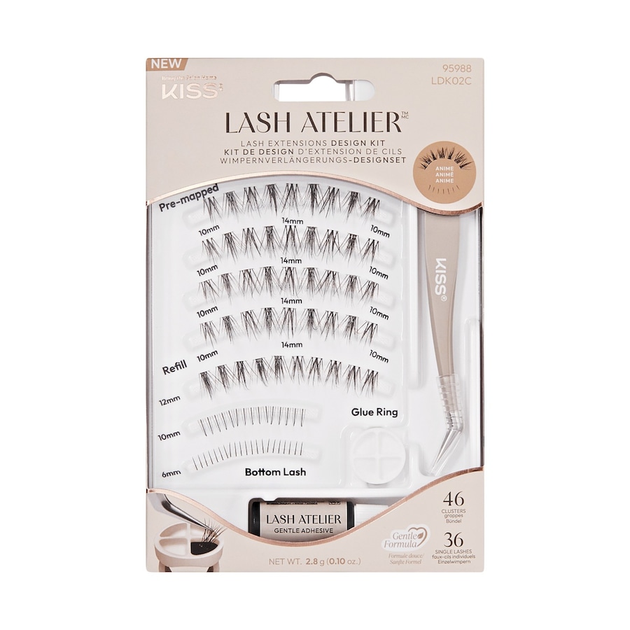 KISS Lash Atelier - Design Kit – Natural Künstliche Wimpern