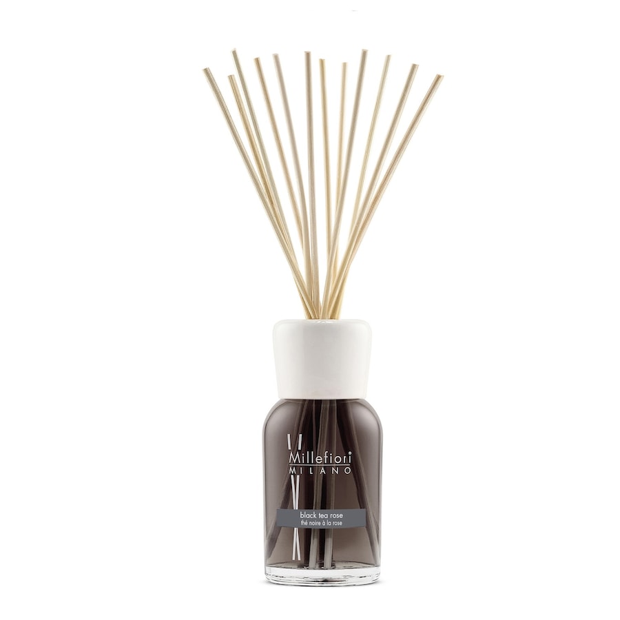 Millefiori MILANO Reed Diffuser Black Tea Rose Raumduft 500 ml