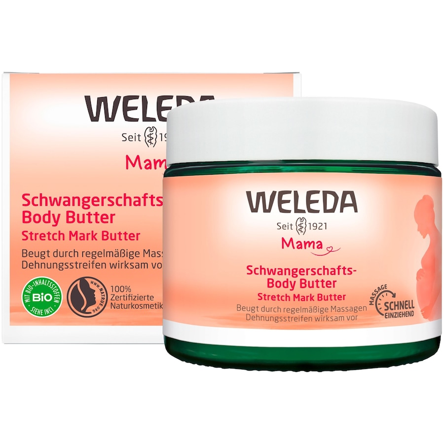 Weleda Mama Schwangerschafts-Body Butter Bodylotion 150 ml