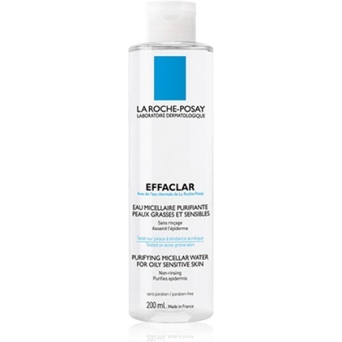 La Roche-Posay Effaclar Reinigungsfluid Ultra Gesichtsreinigung für fettige, unreine Haut Mizellenwasser 400 ml