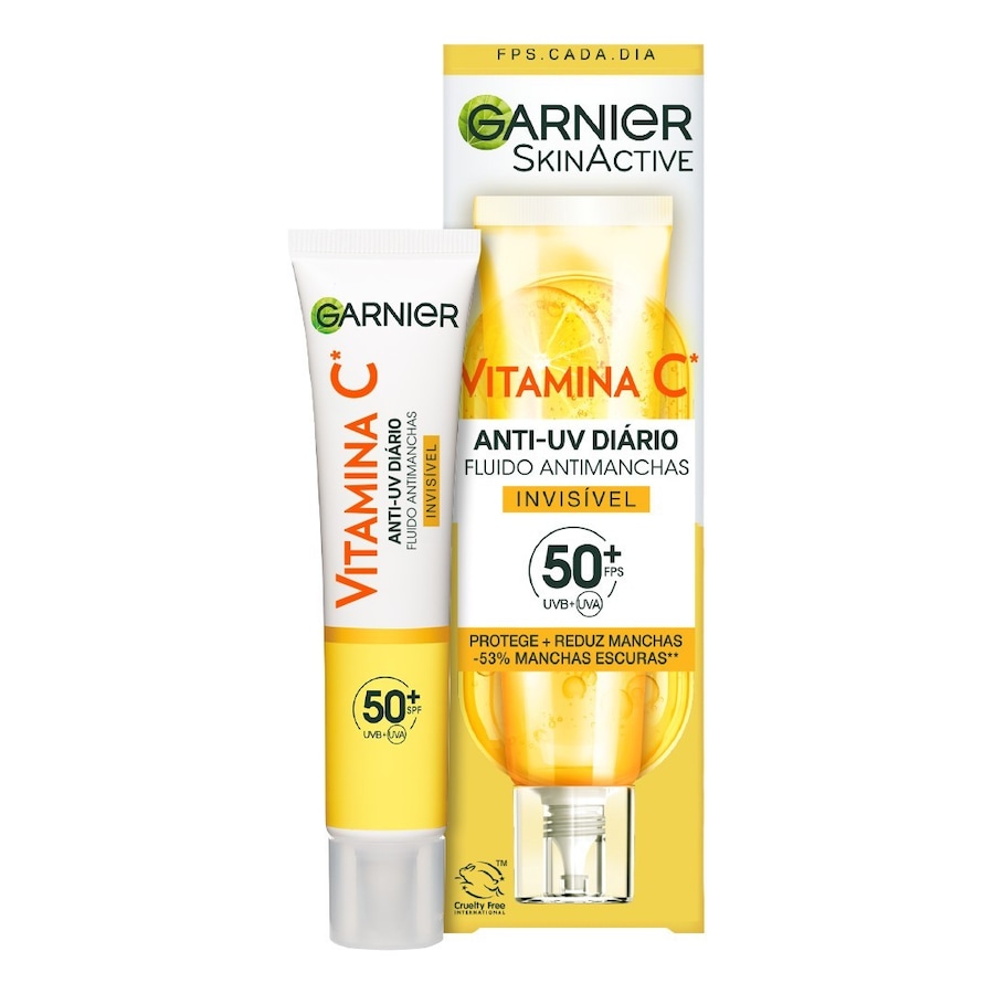 Garnier Skin Active Vitamin C Invisible SPF 50+ Sonnencreme 40 ml