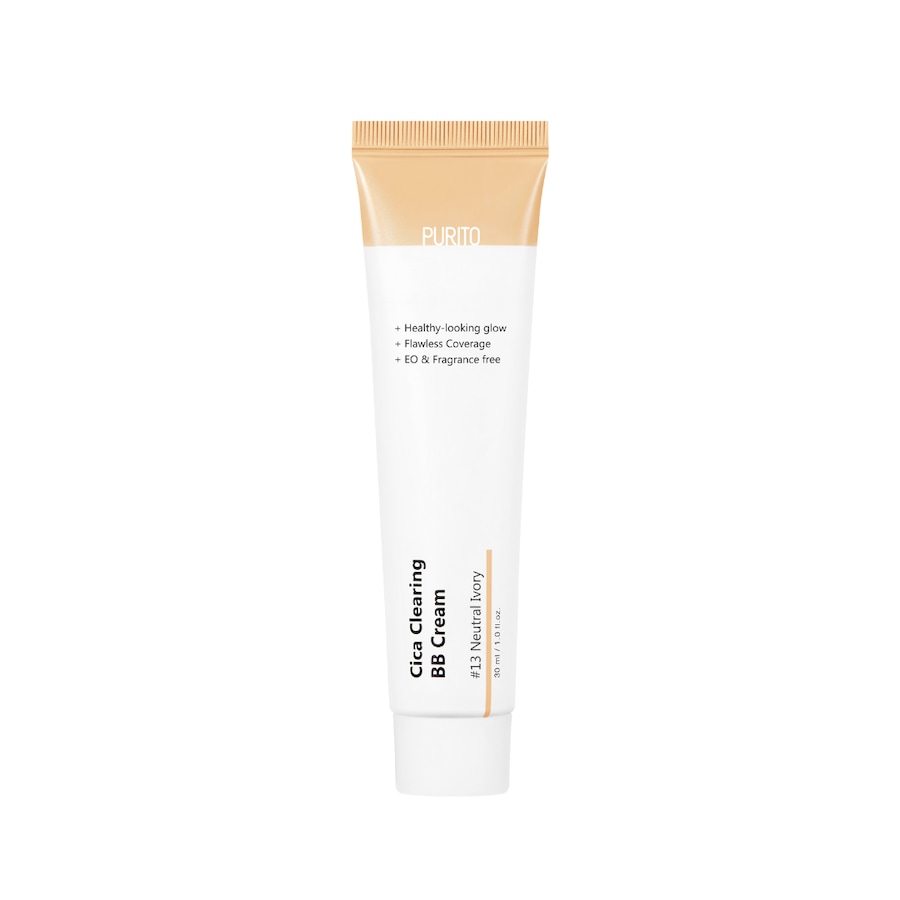 PURITO Cica Clearing BB Cream Neutral Ivory 30 ml Weiss