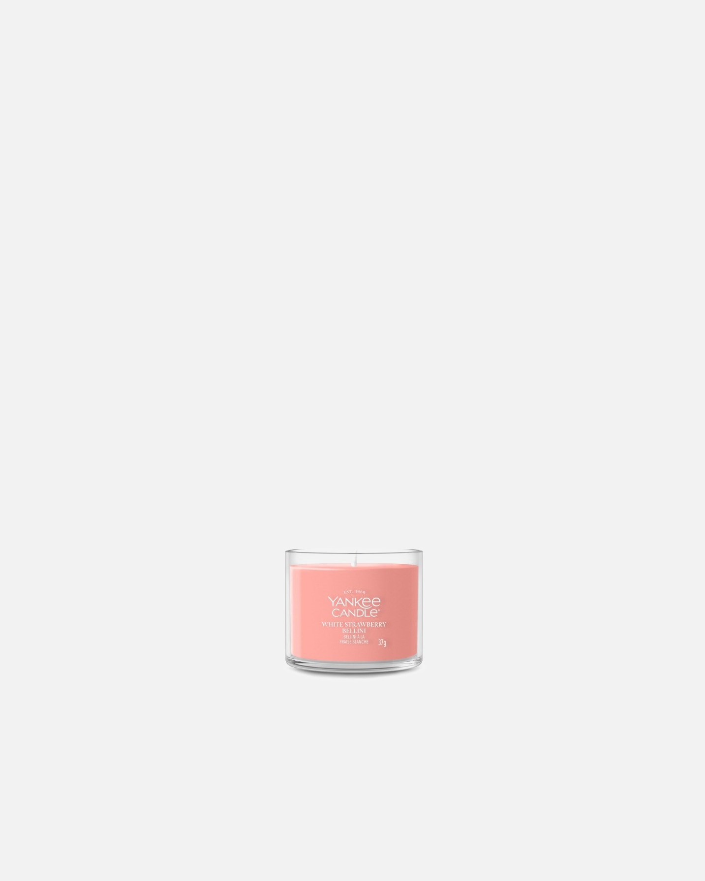 Kerze für Unisex YANKEE CANDLE Default Brand Line White Strawberry Bellini 37 g
