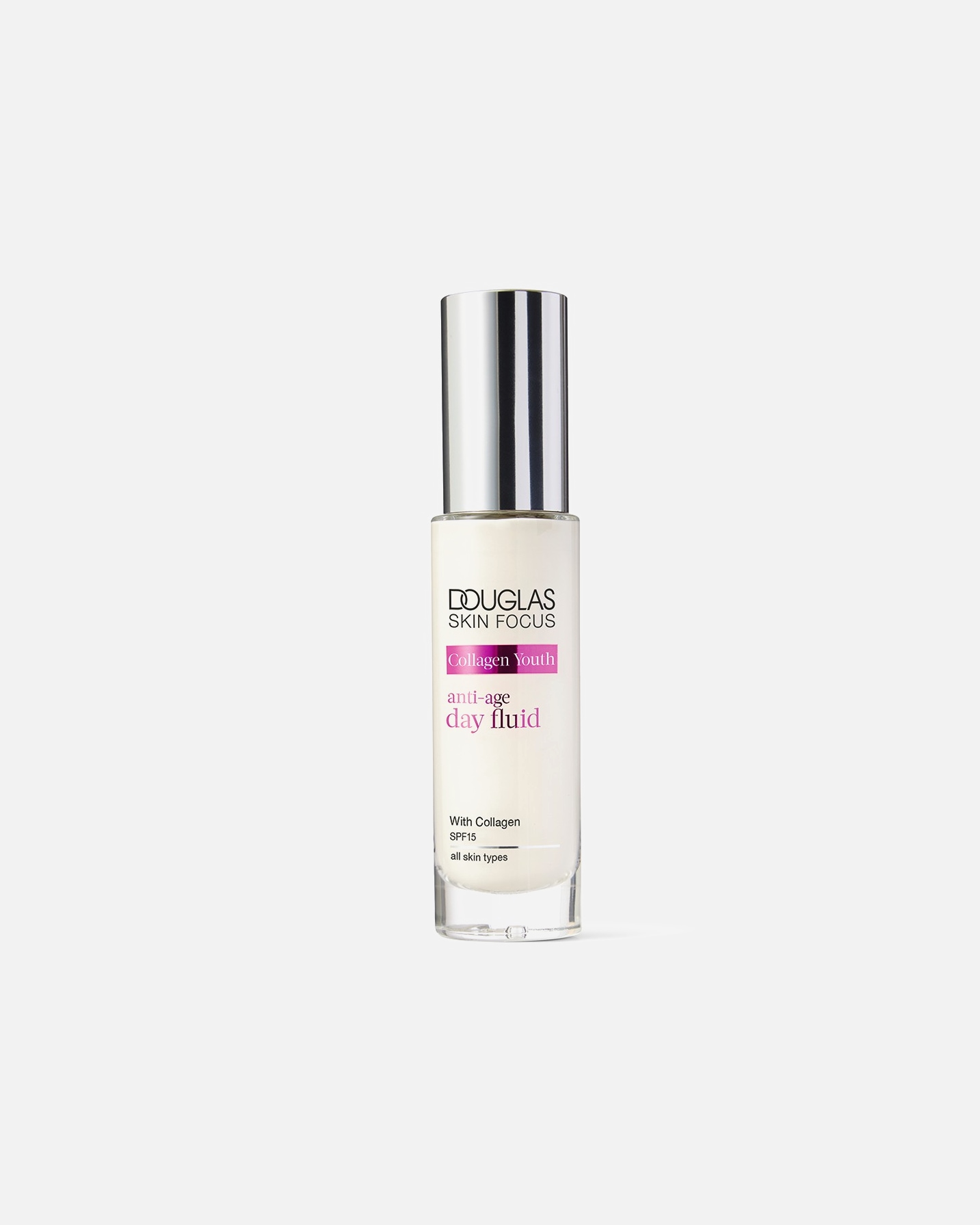 Tagescreme für Unisex Douglas Collection Skin Focus Collagen Youth Anti-age Day Fluid 50 ml