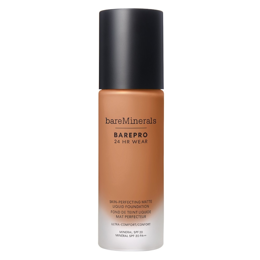 bareMinerals barePro 16 HR Wear Foundation MED. DEEP 46 COOL 30 ml Hellbraun